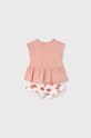 Mayoral Newborn komplet niemowlęcy 2-pack pomarańczowy 1610.2K.NEWBORN