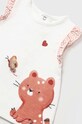 Mayoral Newborn compleu bebe 2-pack 1610.2K.NEWBORN portocaliu