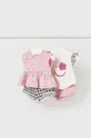 różowy Mayoral Newborn komplet niemowlęcy 2-pack Dziewczęcy