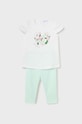 Mayoral compleu bebe cu elastan turcoaz 1776.4C.BABY