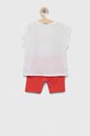 United Colors of Benetton komplet dziecięcy 3096GK008.P.SEASONAL czerwony SS23