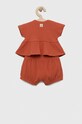 Komplet za dojenčka United Colors of Benetton 34F2AK004.W.SEASONAL oranžna SS23