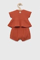 Komplet za dojenčka United Colors of Benetton 34F2AK004.W.SEASONAL oranžna SS23