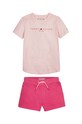 Tommy Hilfiger komplet dziecięcy KG0KG07281.PPYX pomarańczowy SS23