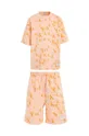 oranžna Otroški komplet Calvin Klein Jeans Dekliški