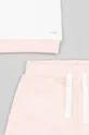 różowy zippy dres niemowlęcy