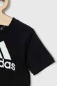 Băieți Adidas trening copii I 3S CB TS HR5868 negru