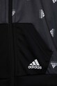 Chłopiec adidas dres dziecięcy I BLUV SHINY HR5871 szary