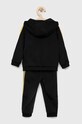 Adidas trening copii I 3S SHINY HR5874 negru SS23