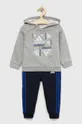 сірий Дитячий спортивний костюм adidas I BLUV FL Дитячий