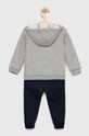 Dětská tepláková souprava adidas I BLUV FL HR5883 šedá SS23