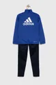 тёмно-синий Детский спортивный костюм adidas U BL