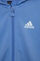 Băieți Adidas trening copii I 3S SHINY IC0596 albastru