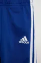 modrá Detská tepláková súprava adidas I 3S SHINY
