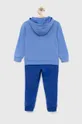 Παιδική φόρμα adidas LK 3S SHINY μπλε