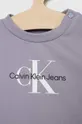 Chłopiec Calvin Klein Jeans komplet dziecięcy IN0IN00017.PPYX fioletowy