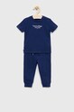 Tommy Hilfiger komplet niemowlęcy dzianina granatowy KN0KN01555.PPYX