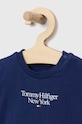 Chłopiec Tommy Hilfiger komplet niemowlęcy KN0KN01555.PPYX granatowy