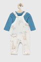 OVS komplet bawełniany niemowlęcy 1715674.Newborn niebieski SS23