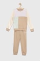 adidas Originals dres dziecięcy dzianina beżowy HK9820