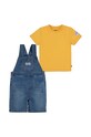 Σετ μωρού Levi's ύφασμα μπλε 6EH015