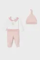 рожевий Комплект для немовлят Mayoral Newborn Дитячий