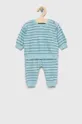 niebieski United Colors of Benetton dres niemowlęcy Dziecięcy
