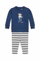 Polo Ralph Lauren komplet niemowlęcy wzorzyste granatowy 310890285001