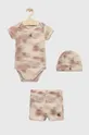 бежевий Комплект для немовлят Calvin Klein Jeans Дитячий