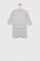 Calvin Klein Jeans komplet bawełniany niemowlęcy IN0IN00102.PPYX szary SS23