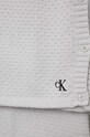 Calvin Klein Jeans komplet bawełniany niemowlęcy szary IN0IN00102.PPYX