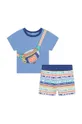 голубой Детский хлопковый комплект Marc Jacobs Детский