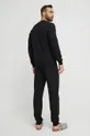 Βαμβακερή φόρμα Emporio Armani Underwear μαύρο