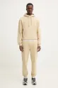 Хлопковый спортивный костюм HUGO хлопок бежевый 50492581