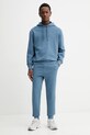 HUGO dres bawełniany niebieski 50492581