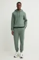 Хлопковый спортивный костюм HUGO хлопок зелёный 50492581
