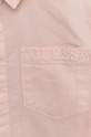 Guess koszula bawełniana dziecięca różowy L3RH06.W9CL0.PPYX