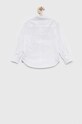 Pepe Jeans camasa de bumbac pentru copii PB302313 alb SS23