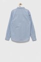Pepe Jeans koszula bawełniana dziecięca PB302318 niebieski SS23
