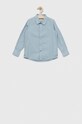 Pepe Jeans camasa copii Non-denim lung albastru PB302326