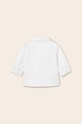 Mayoral Newborn koszula bawełniana niemowlęca 1190.1Q.NEWBORN biały SS23