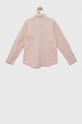 Мальчик Детская рубашка Guess L81H14.WE5W0.PPYX розовый