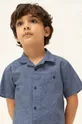 Детская рубашка Mayoral фиолетовой