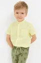 жёлтый Детская рубашка Mayoral Для мальчиков