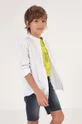 Παιδικό βαμβακερό πουκάμισο Mayoral λευκό