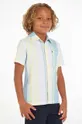 viacfarebná Detská košeľa Tommy Hilfiger Chlapčenský