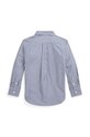 Детская хлопковая рубашка Polo Ralph Lauren 322862260002 тёмно-синий SS25