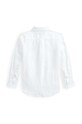 Дитяча лляна сорочка Polo Ralph Lauren 322865270005 білий SS24