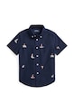 Polo Ralph Lauren koszula bawełniana dziecięca wzorzyste czarny 322902170001