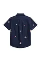 Otroška bombažna srajca Polo Ralph Lauren črna